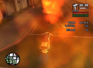 Grand Theft Auto: San Andreas Mod Cleo Easy to install invincibility in Vigillante mission