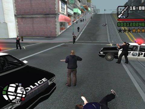 GTA SA gaming cleo Police rebel mod